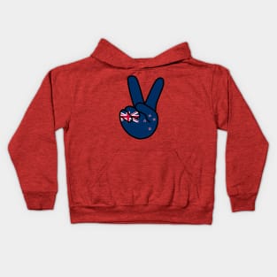 New Zealand V Sign Kids Hoodie